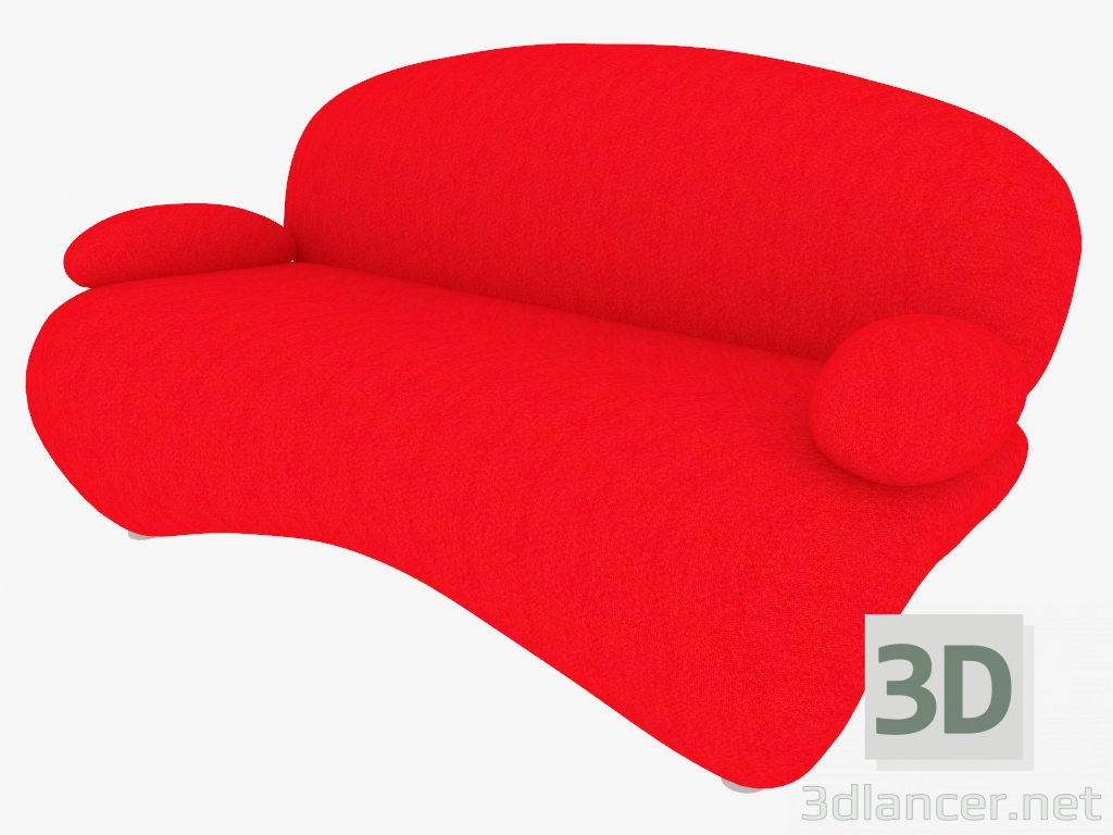 modèle 3D Canapé beauté co (01) - preview