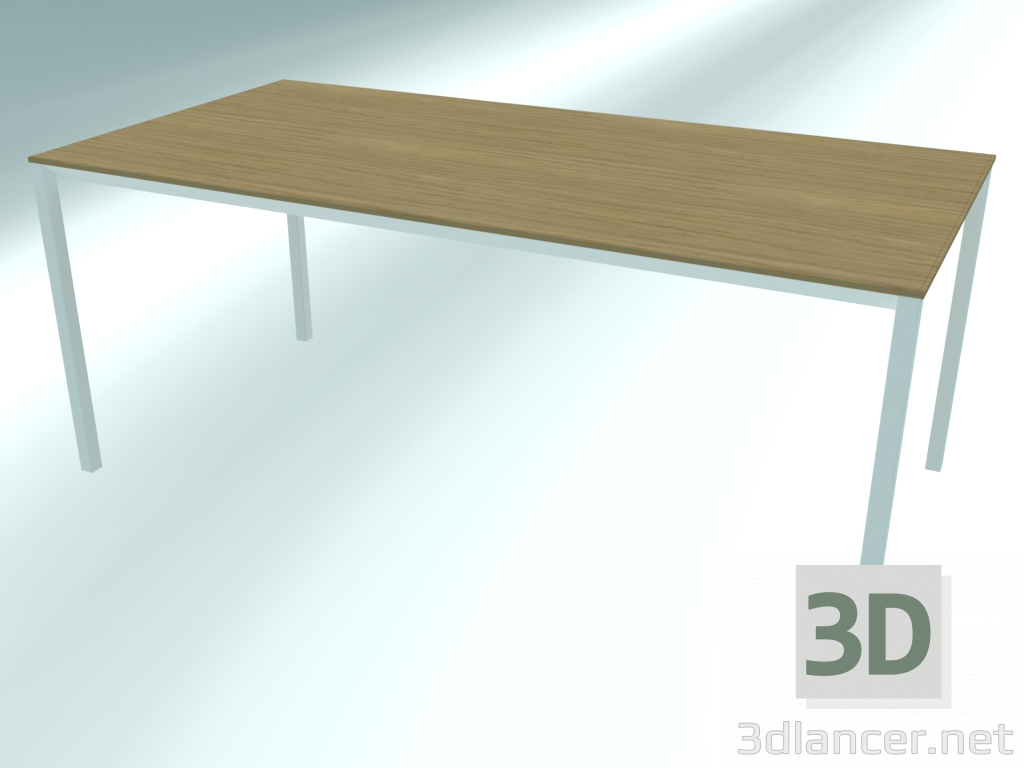 3d model Rectangular office table FRAME (P10 180X90 Н74) - preview