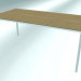 modello 3D Tavolo da ufficio rettangolare FRAME (P10 180X90 Н74) - anteprima