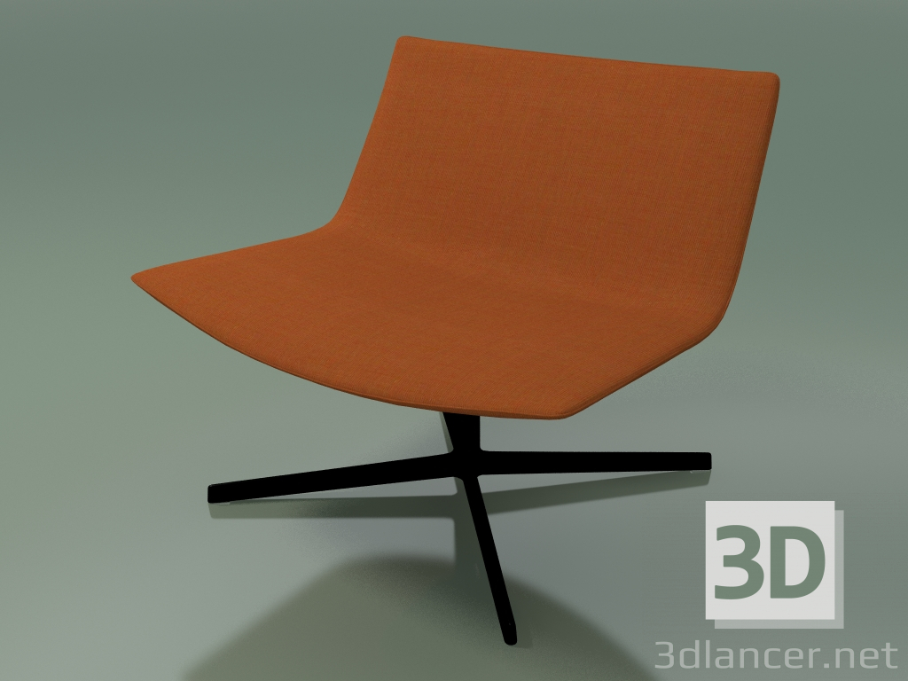 3D Modell Ruhestuhl 2009 (4 Beine, drehbar, V39) - Vorschau