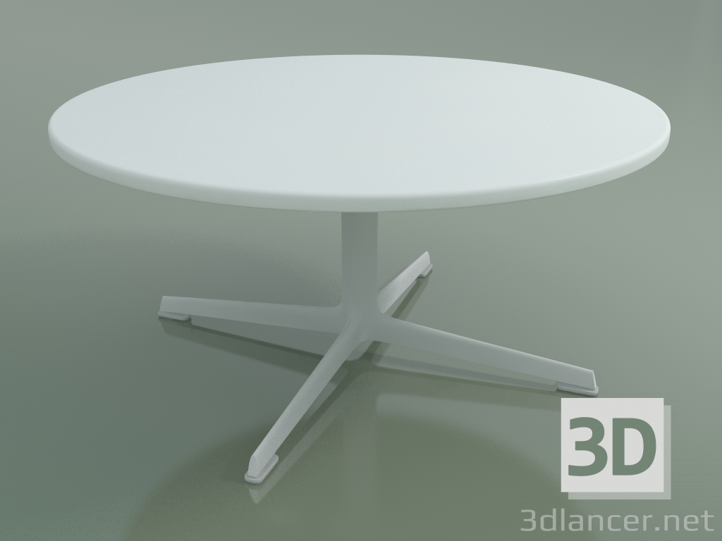 modello 3D Tavolino rotondo 0962 (H 36,4 - P 80 cm, M02, V12) - anteprima