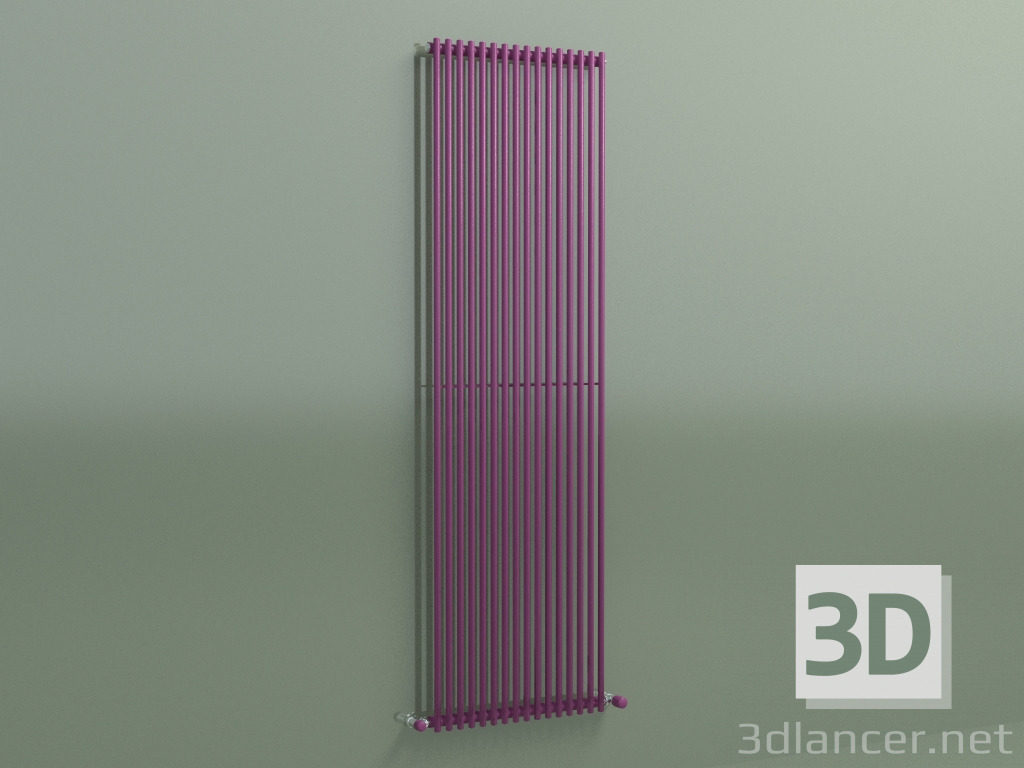 modèle 3D Radiateur vertical ARPA 1 (1820 16EL, transport violet RAL 4006) - preview