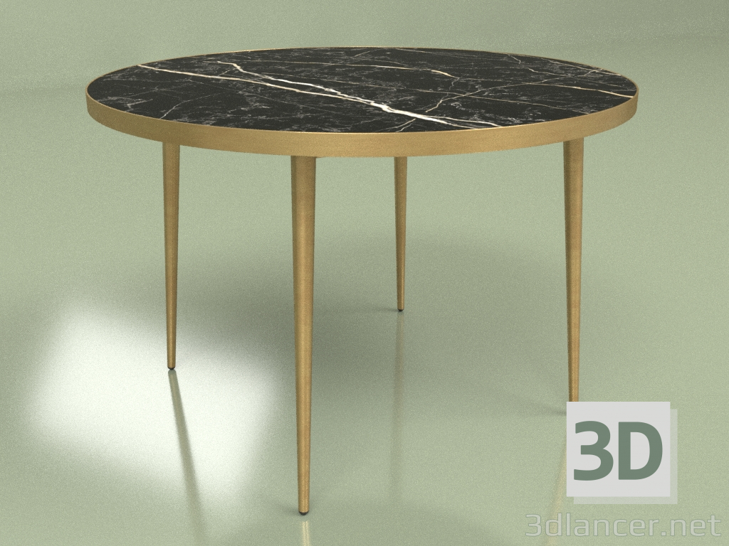 3D modeli Sputnik Mermer orta sehpa çapı 60 - önizleme