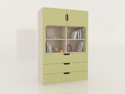 Bookcase-chest MODE K (DDDDKAA)