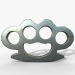 3d model brass knuckles - preview