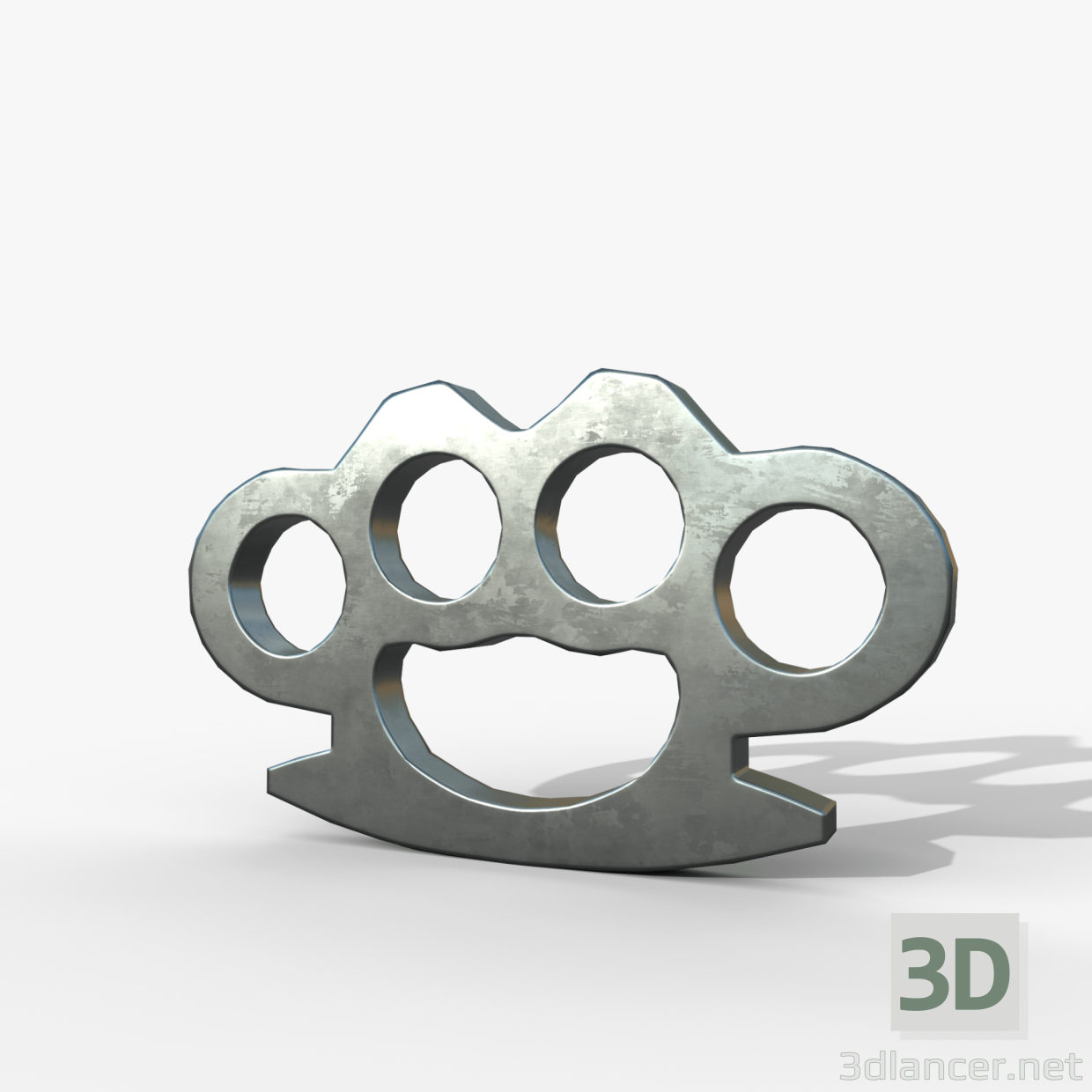 3d model brass knuckles 88137