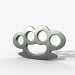 3d model brass knuckles - preview