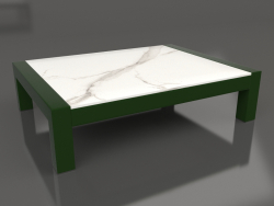 Кофейный стол (Bottle green, DEKTON Aura)