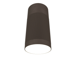 Surface ceiling lamp Patrone (brown brass)