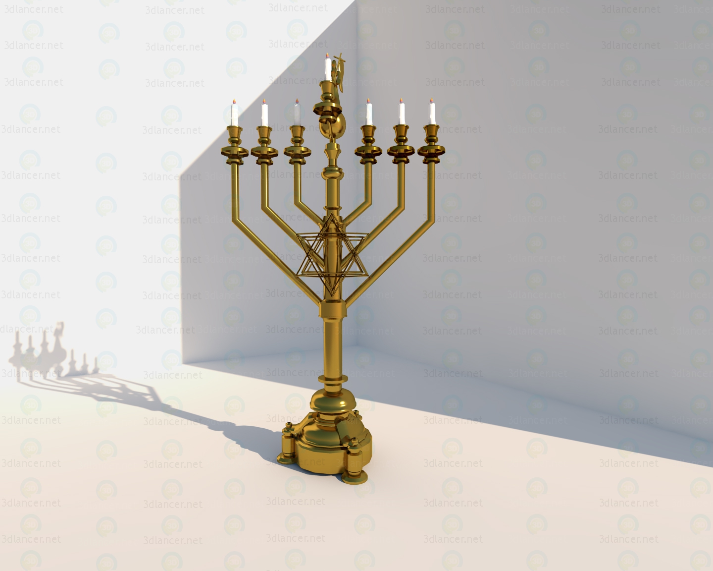 3d model Menorah 11138