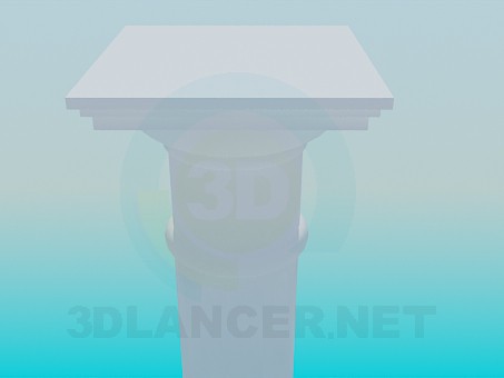 3d модель Колонна – превью 3d модель Колонна – превью