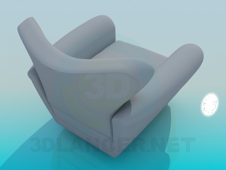 modelo 3D Sillón - escuchar modelo 3D Sillón - escuchar