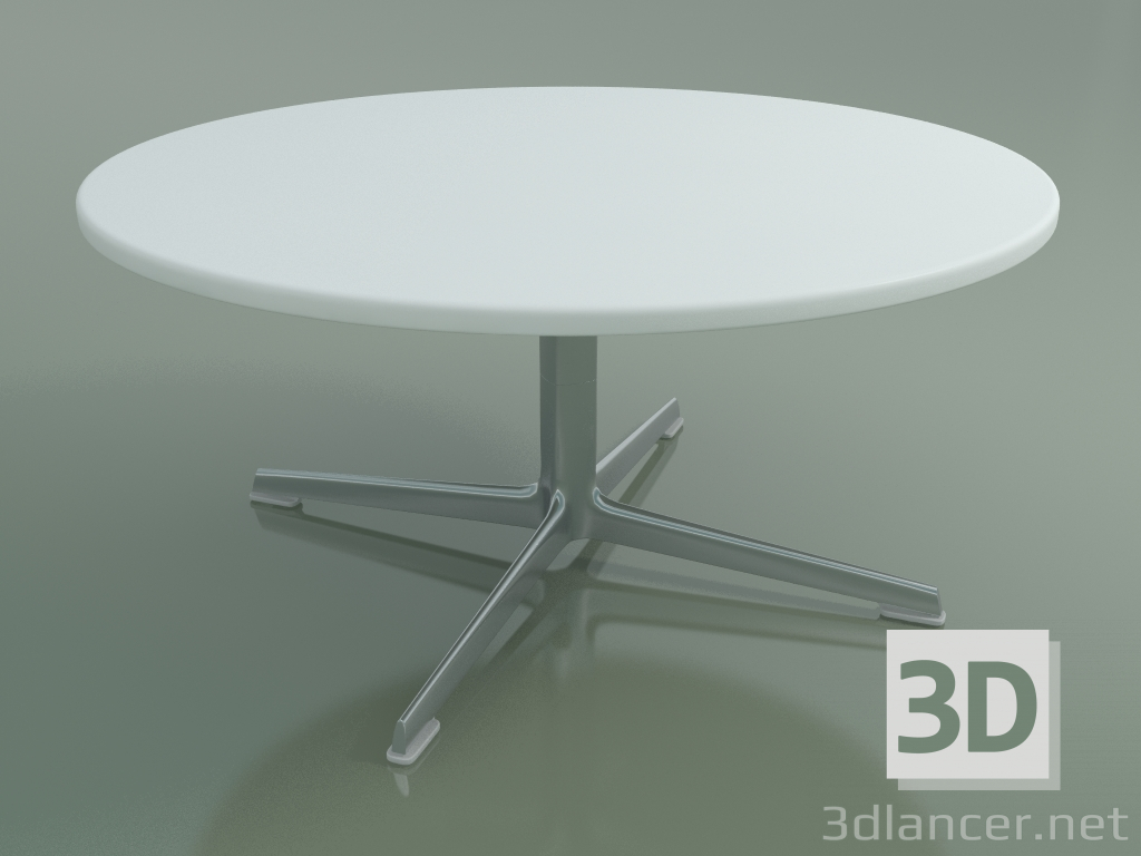 3d model Round coffee table 0962 (H 36,4 - D 80 cm, M02, LU1) - preview