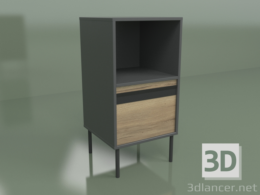 3D Modell Schrank mit Modul 01 - Vorschau