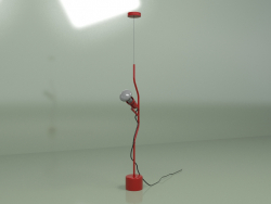 Подвесной светильник Parentesi (красный)