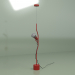 3d model Lámpara colgante Parentesi (roja) - vista previa