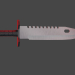 modello 3D di coltello da caccia comprare - rendering