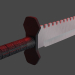 3d hunting knife model buy - render