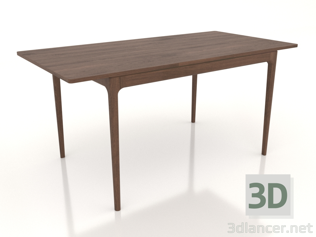 3d model Folding dining table FARGO 1600x800x750 mm (tobacco oak) - preview