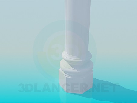 modelo 3D Columna - escuchar modelo 3D Columna - escuchar