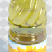 3d A bottle of oil model buy - render