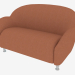 modello 3D Chik sofa (07) - anteprima