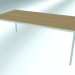 modello 3D Tavolo da ufficio rettangolare FRAME (P13 200X100 Н74) - anteprima