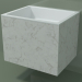 3d model Wall-hung washbasin (02R133301, Carrara M01, L 60, P 48, H 48 cm) - preview