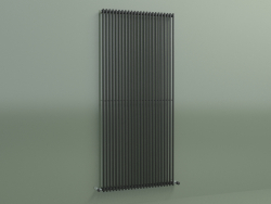 Radiateur vertical ARPA 1 (1820 24EL, noir de transport RAL 9005)