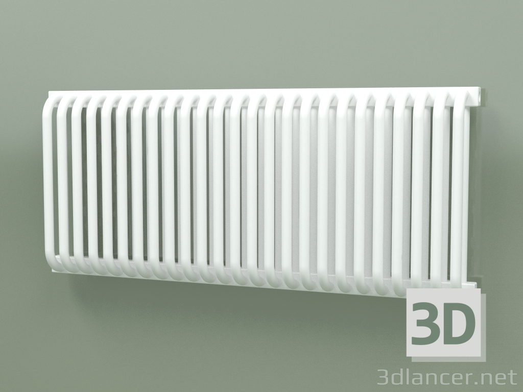 3d model Barra de toalla con calefacción Delfin (WGDLF044102-VL-K3, 440x1020 mm) - vista previa