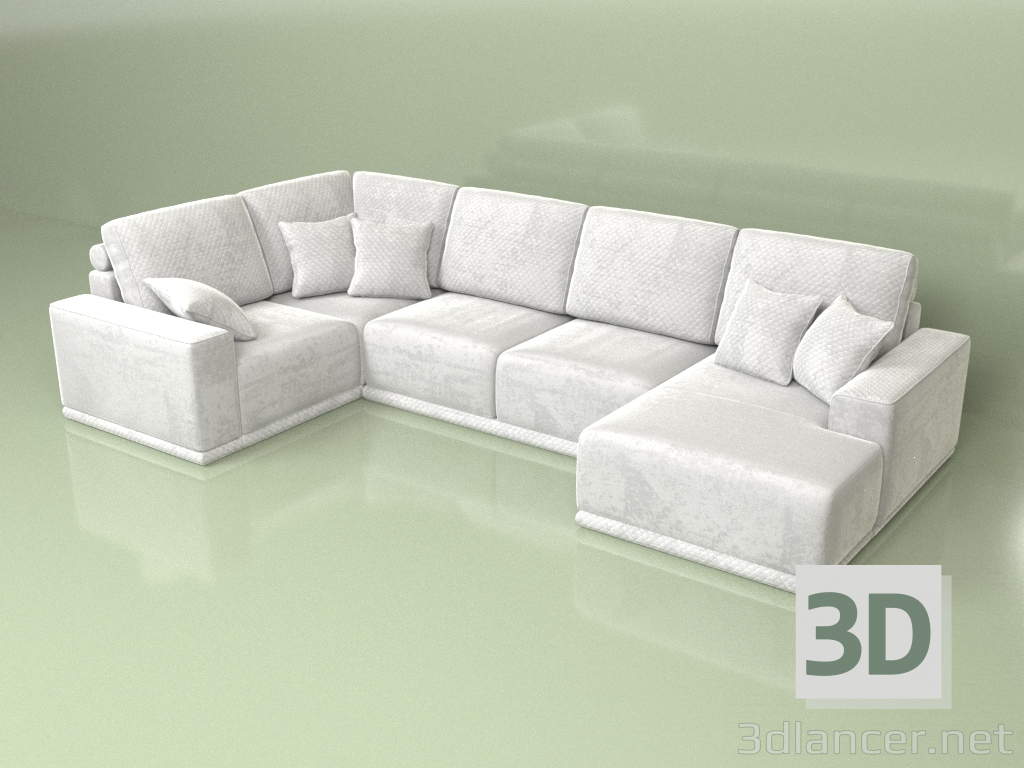 3d model Taylor sofa - preview