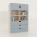3d model Bookcase-chest MODE K (DQDKAA) - preview