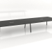 3d model Conference table with electrification module 500x155 - preview