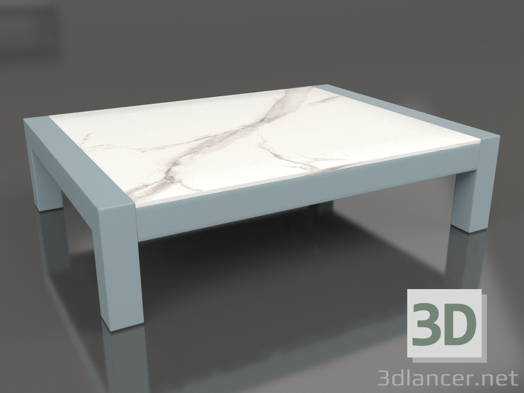 3d model Coffee table (Blue gray, DEKTON Aura) - preview