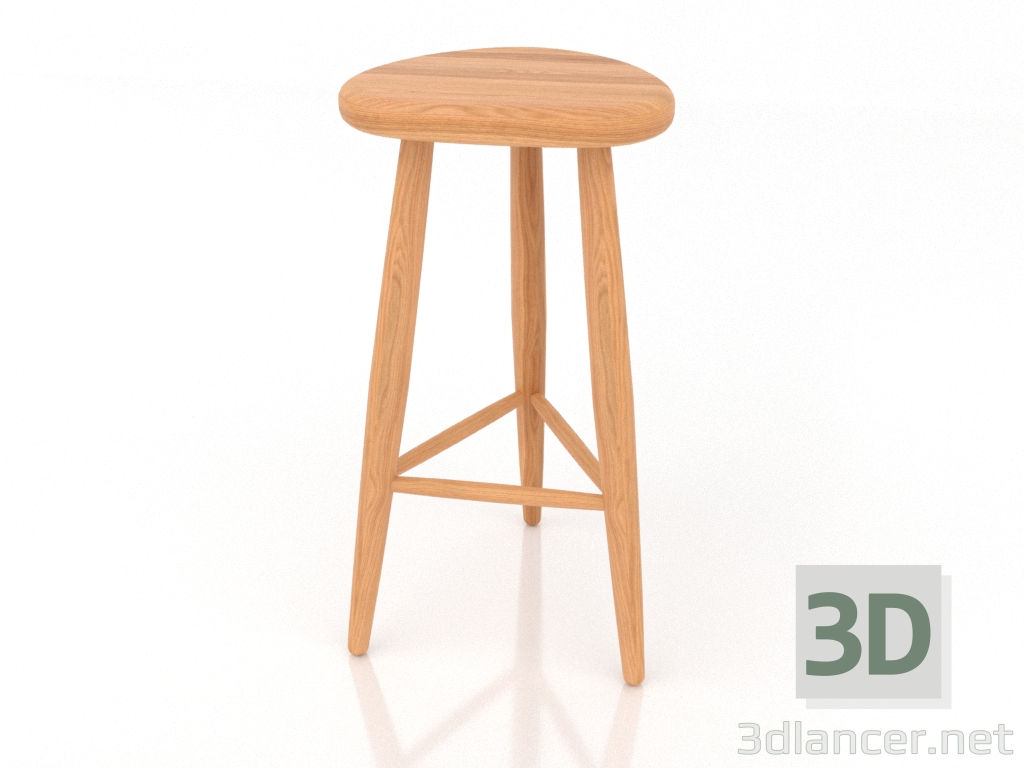 3D modeli KALANCHA bar taburesi - önizleme 3D modeli KALANCHA bar taburesi - önizleme