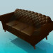 3d model Sofa leather - preview
