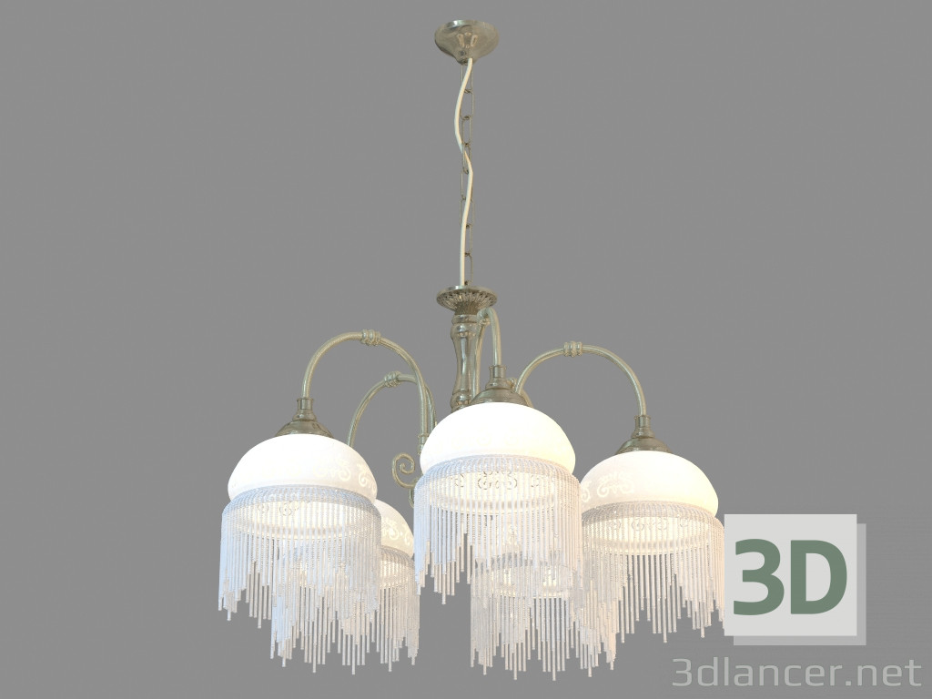 Modelo 3d Chandelier A3191LM-5AB - preview