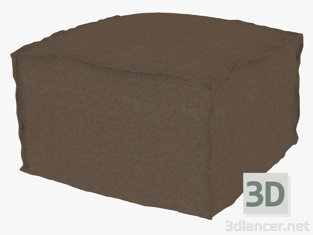 3D Modell Tabelle Kaffee Quadrat SABENA END TABLE (7801.1002.Brown) - Vorschau
