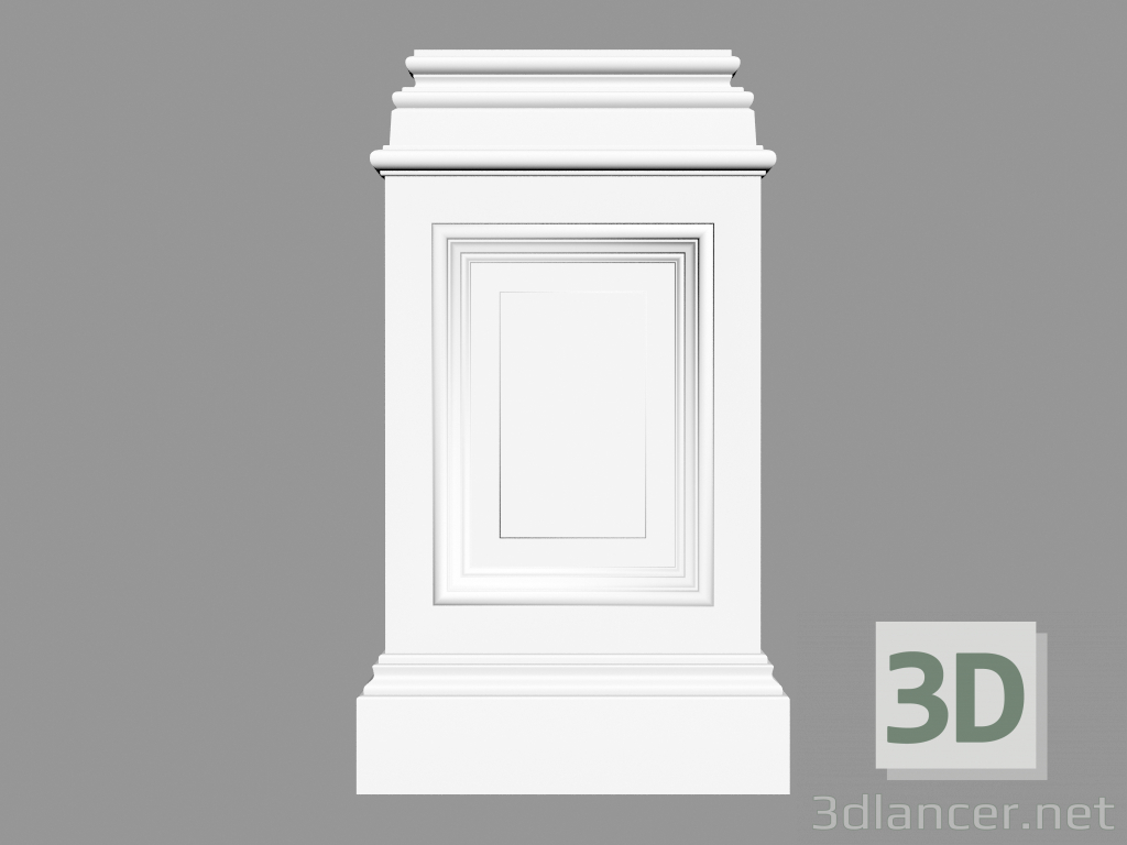 3d model Pedestal (PN7) - vista previa