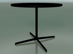 Round table 5515, 5535 (H 74 - Ø 89 cm, Black, V39)