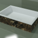 3d model Countertop washbasin (01R141301, Emperador M06, L 72, P 48, H 16 cm) - preview