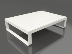 Coffee table 120 (White polyethylene, Agate gray)