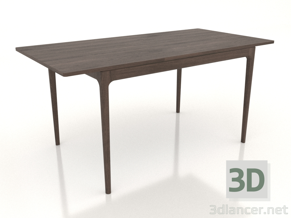 3d model Folding dining table FARGO 1600x800x750 mm (dark oak) - preview