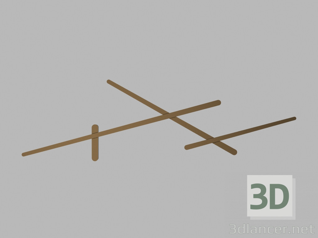 3d model Wall lamp 1715 (b) - preview