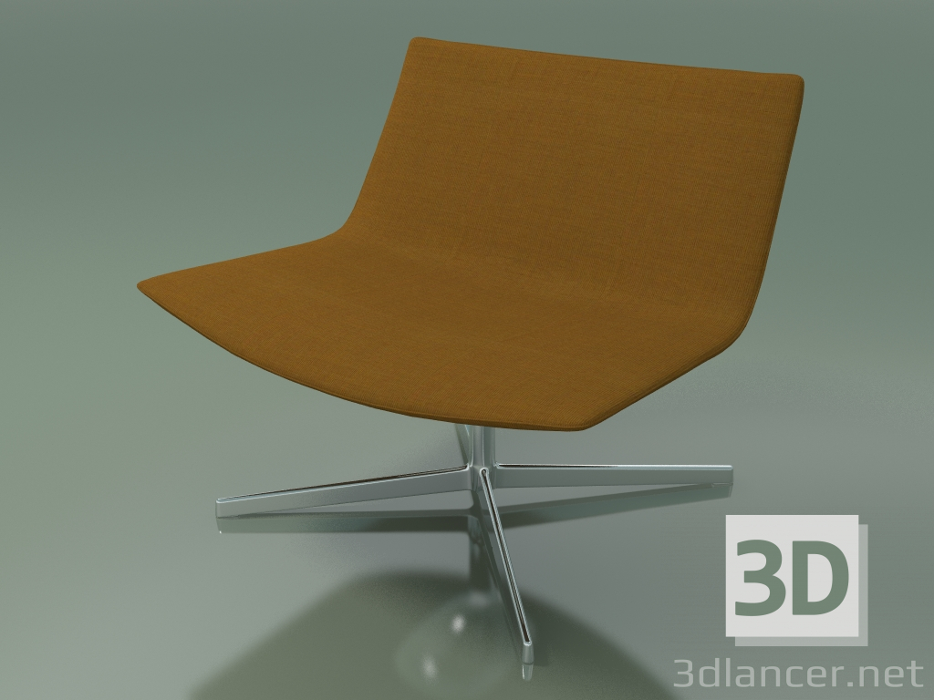 3 डी मॉडल आराम कुर्सी 2009 (4 पैर, कुंडा, सीआरओ) - पूर्वावलोकन