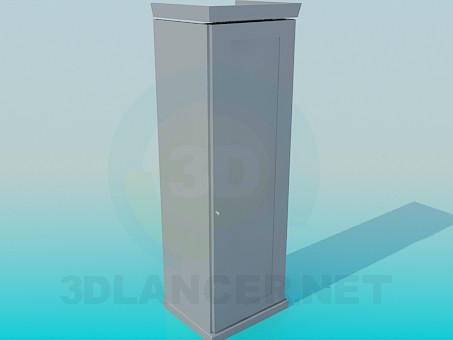 modelo 3D Placard en una partición - escuchar modelo 3D Placard en una partición - escuchar