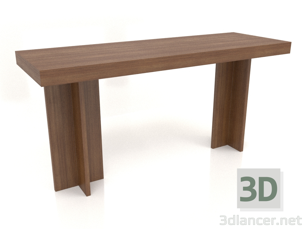 modello 3D Tavolo da lavoro RT 14 (1600x550x775, legno marrone chiaro) - anteprima