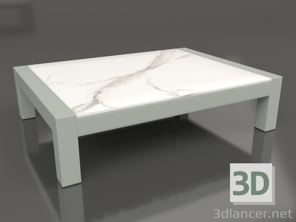 3d model Coffee table (Cement gray, DEKTON Aura) - preview