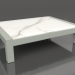 3d model Coffee table (Cement gray, DEKTON Aura) - preview
