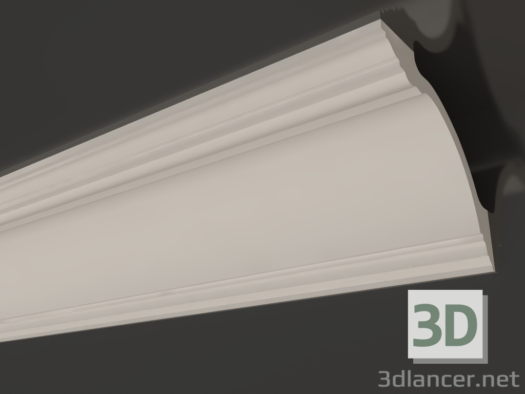 Modelo 3d Cornija teto de gesso alto KGP 002 (110x135) - preview